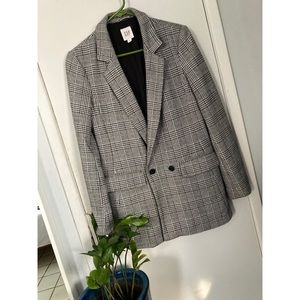 GAP Plaid Blazer